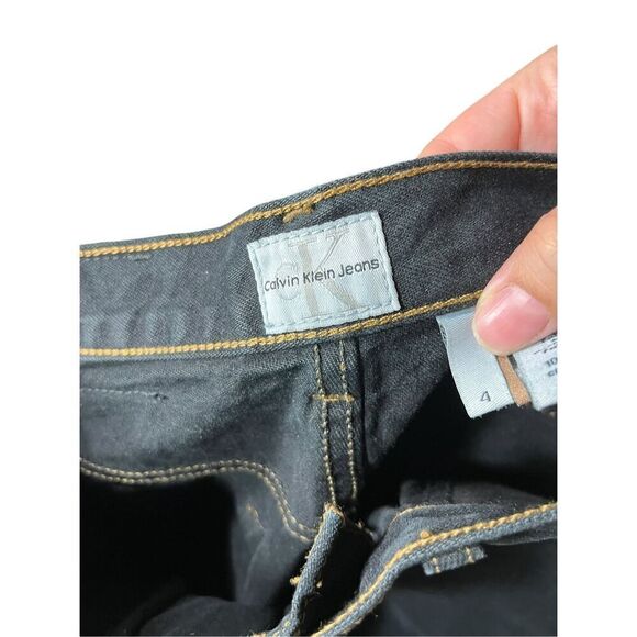 Calvin Klein Dark Wash‎ Straight Leg Jeans Size 4 - Picture 8 of 9